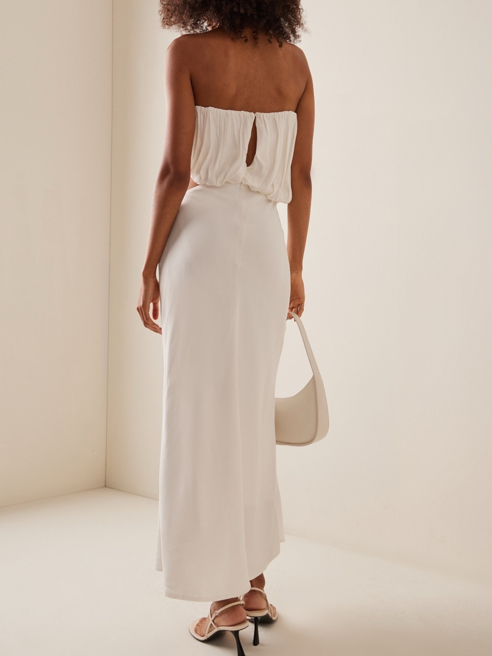 Third Form Ruched Cutout Dress - Picture 3 of 9